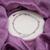 Jyotsna Stainless Steel Anklet for Women