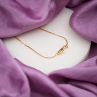 Stardrop Gold Ribbed Bead Station Heart Pendant Necklace