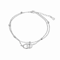Ahalya Stainless Steel Anklet for Women