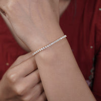Cosmo Gold CZ Tennis Bracelet