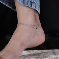 Jyotsna Stainless Steel Anklet for Women