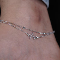 Jyotsna Stainless Steel Anklet for Women