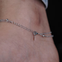 Jyotsna Stainless Steel Anklet for Women