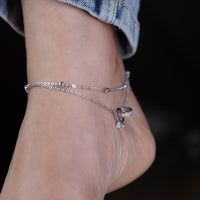 Gargi Stainless Steel Anklet for Women