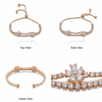 Aashika Adjustable Slider Bracelet for Women