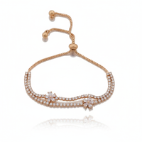 Aashika Adjustable Slider Bracelet for Women